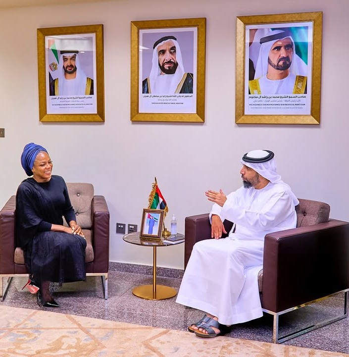 At the intersection of vision and opportunity- our President, Mrs Mojisola Hunponu-Wusu led2