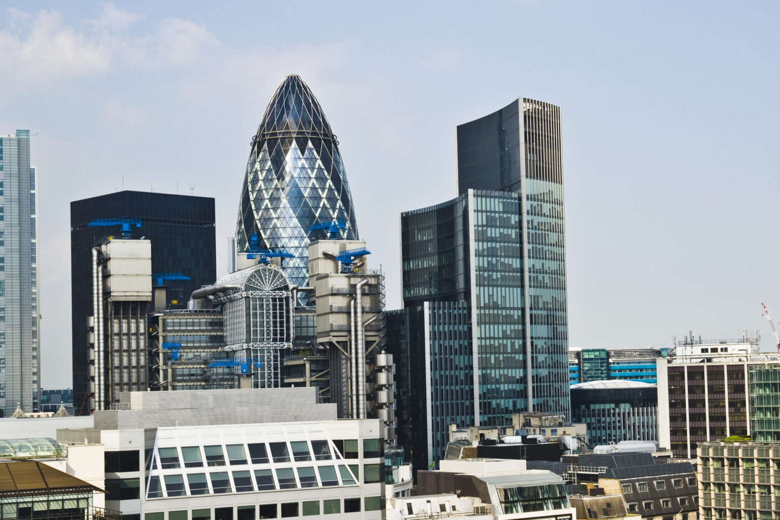 Financial Skyline of London